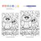 MFP20 | Painting by numbers™ Children's 10pc 8.75" x 11.75" Owls Painting Project